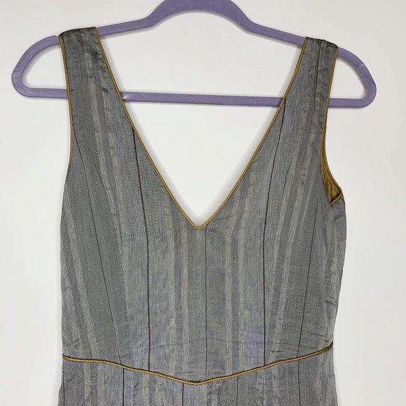 Kate Sylvester Linen Blend Sleeveless Dress - Picture 5 of 7